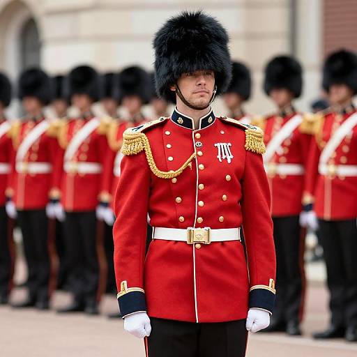 Royal Guard in Uniform