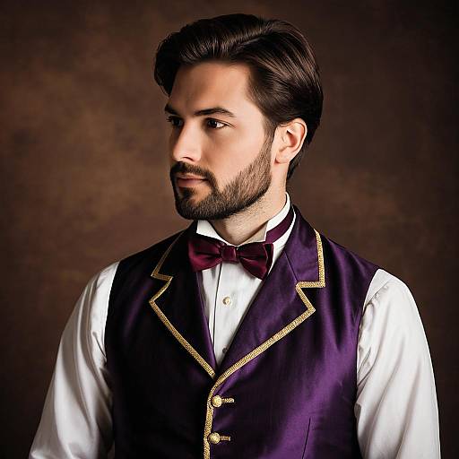 Photorealistic Historical Portrait of Young Man