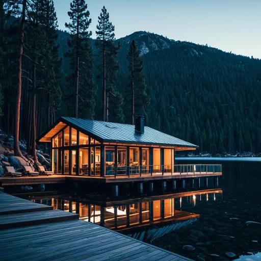 High-Tech Lakeside Cabin by Bjarke Ingels