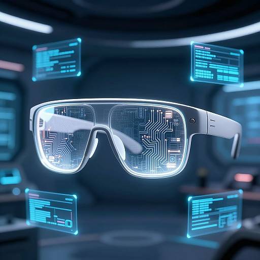 Hyper-Intelligent Sci-Fi Glasses