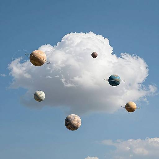 Sentient Cloud Orchestrating Celestial Planets