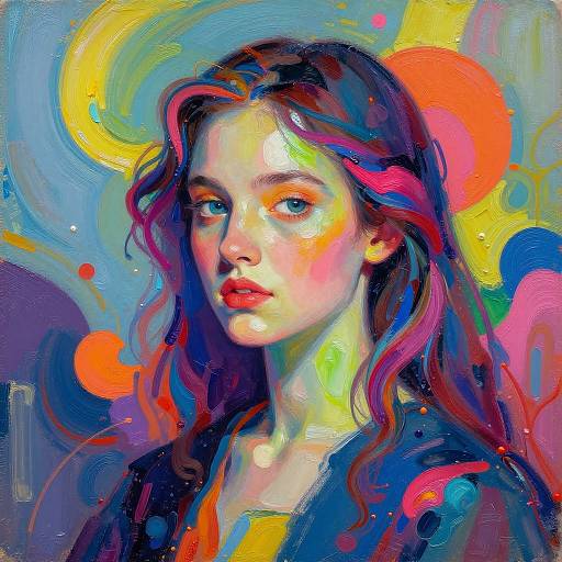 Futuristic Digital Classic Art Transformation