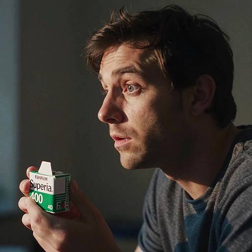 Cinematic Portrait with Soft Side Lighting