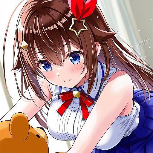 Illustration of Ankimo (tokino sora), hololive in the style of Yamaguchi yuu