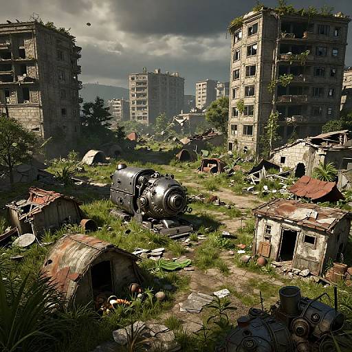 Post-Apocalyptic Civilization Rebuilding