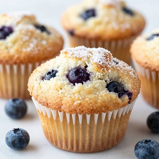 Delicious Blueberry Cream Cheese Muffins