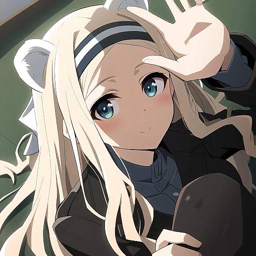 Illustration of Aleksandra i. pokryshkin, brave witches in the style of Shin'ya (nanp)