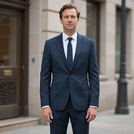 Man in Mike Teavee Costume Suit