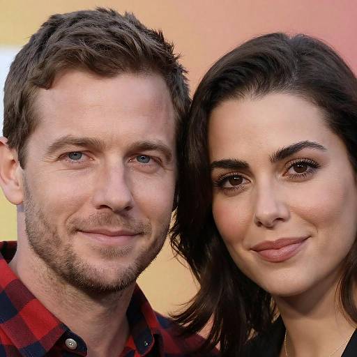 Close-up Portrait of Man and Woman