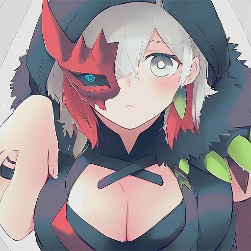 Illustration of Diabellstar the black witch, yu-gi-oh! in the style of Azumi (myameco)