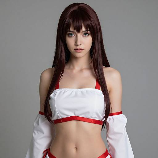 Realistic Sexy Kagura Sohma Cosplay