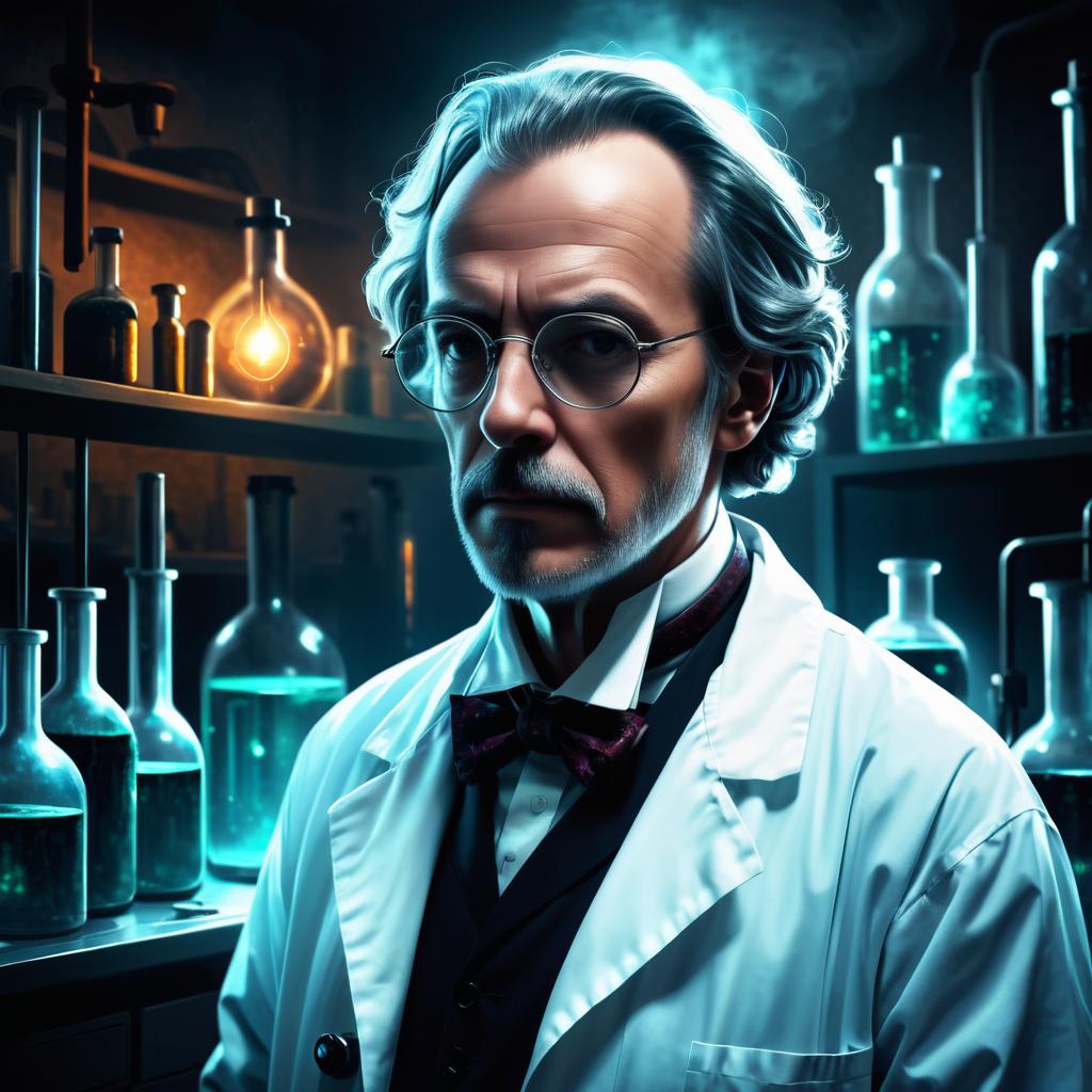 Chilling Portrait of a Lunatic Scientist