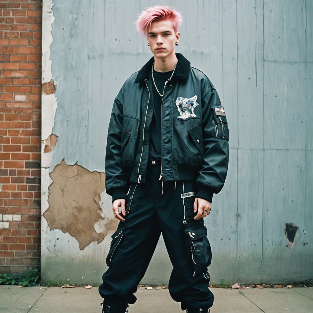 Rebellious Streetwear Fashion Editorial