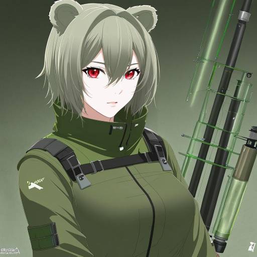 Illustration of Absinthe (arknights), arknights in the style of Rappa (rappaya)