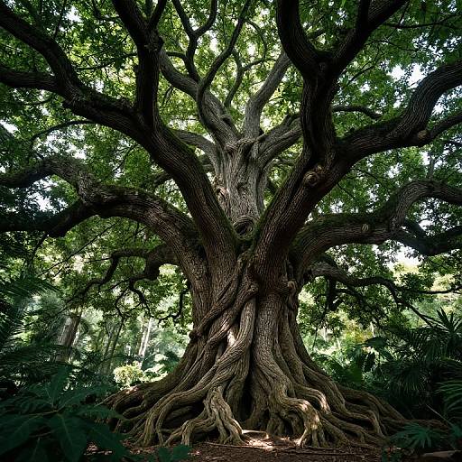 Majestic Tree Ent in Enchanted Forest