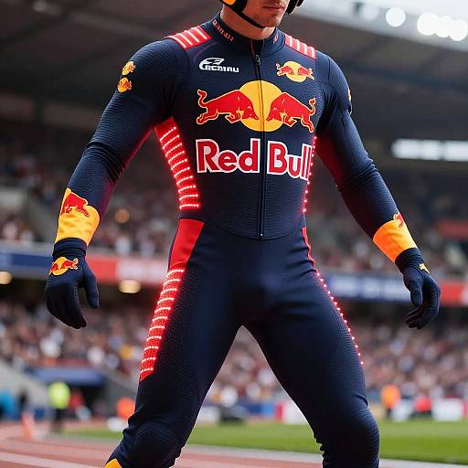 High-Tech Red Bull Sports Suit
