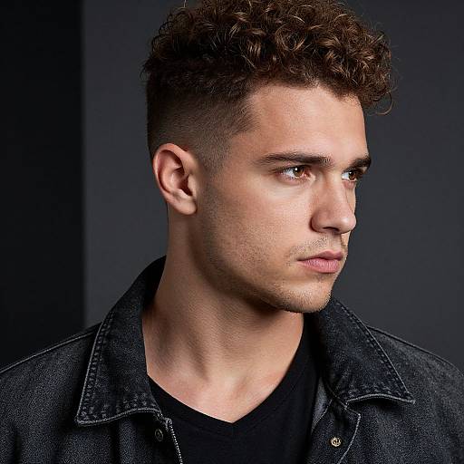 Realistic Urban Portrait of Fit Man