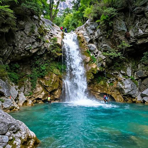Canyoning in Lozère's Turquoise Waters