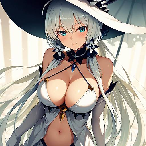 Illustration of Artemis (fate), fate/grand order in the style of Noeyebrow (mauve)