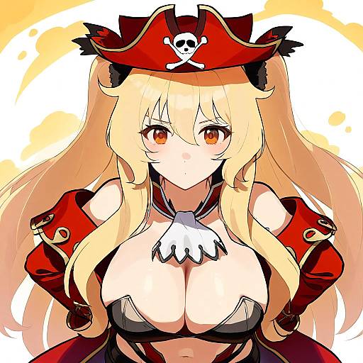 Illustration of Anne bonny (fate), fate (series) in the style of Kamille (vcx68)