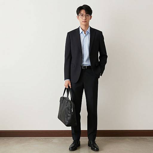 Realistic Business Casual Male Portrait