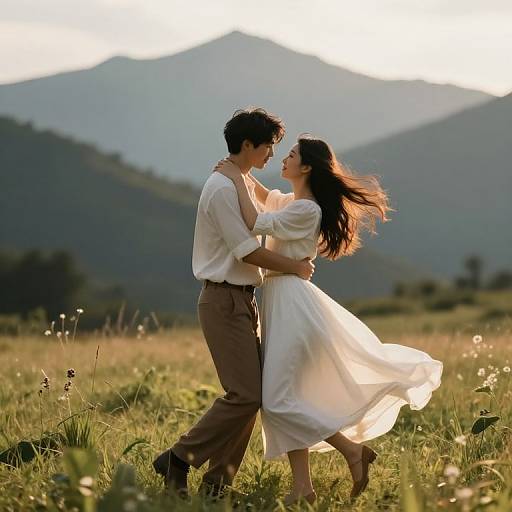 Ethereal Dance of Love and Unity