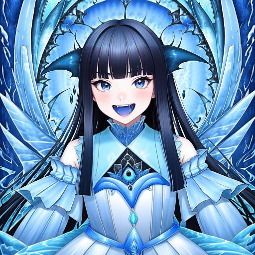 Illustration of Artemis of the blue, atelier live in the style of Minami saki