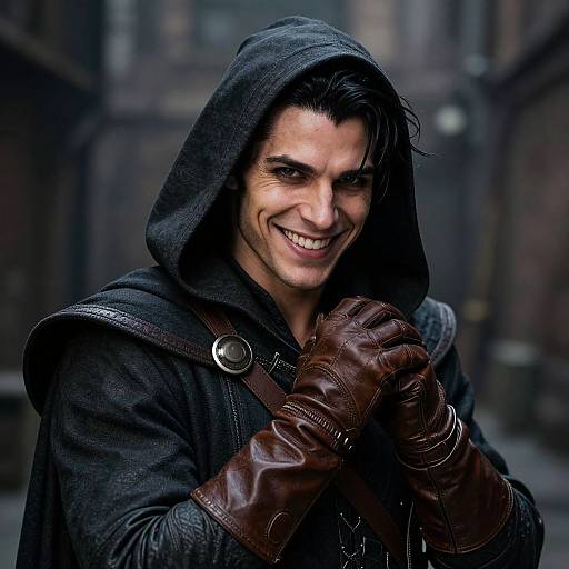 Charismatic Human Rogue Portrait
