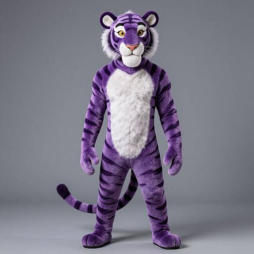 Purple Tigress Costume Pose