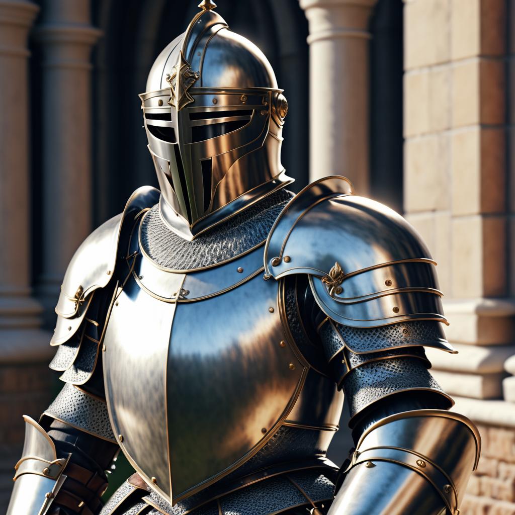 Ultra-Detailed Knight in Shining Armor