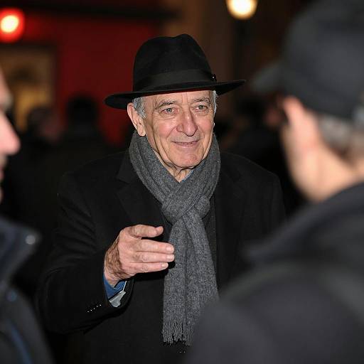 Smiling Gentleman in Dim Light