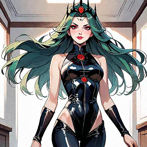 Minakami Sayo in Evil Bodysuit