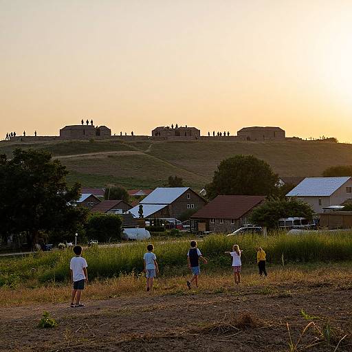 Peaceful Village Overlooking Tense DMZ