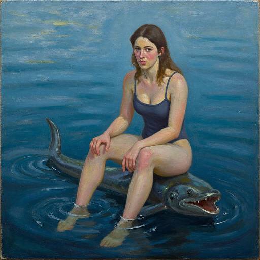 Woman Attacked by Sea Serpents