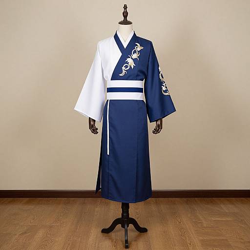 Woman in Traditional Kazuya Costume