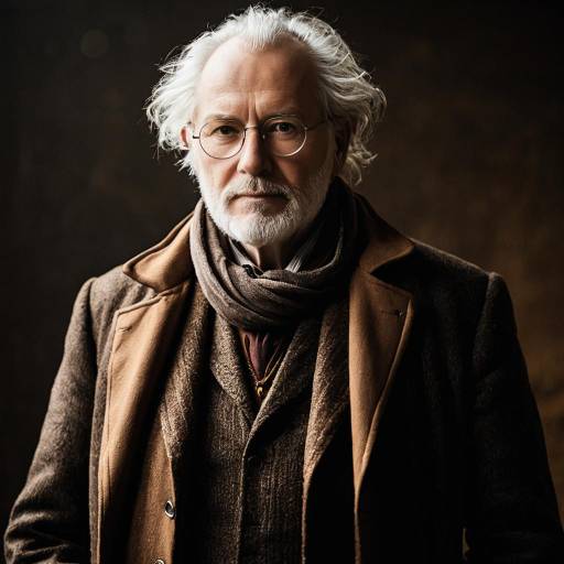 Elderly Cosplay of Fenoglio from Inkheart