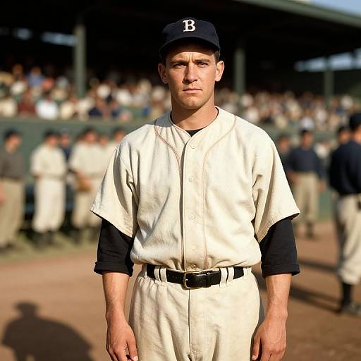 Gehrig Legendary 1930s Baseball Scene