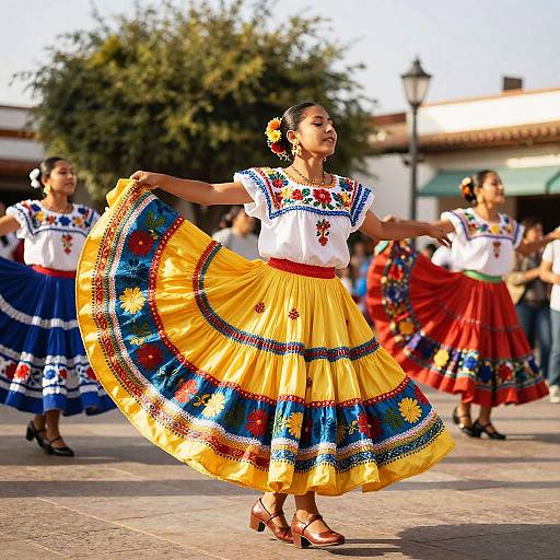 Vibrant Traditional Mexican Dresses