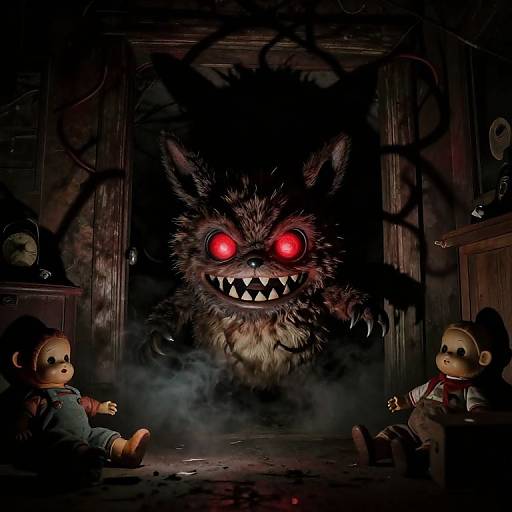 Sinister Furby Horror Scene