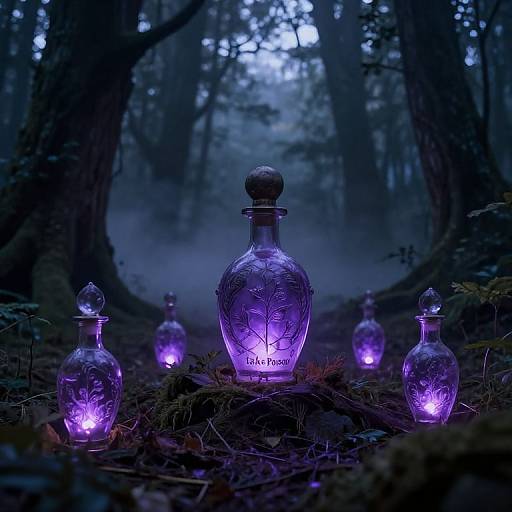 Mystical Forest Elixir at Dusk