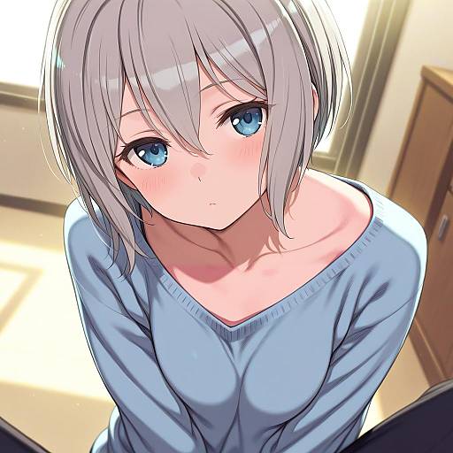 Illustration of Aoba moca, bang dream! in the style of Kuroboshi kouhaku