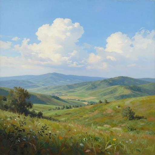 AI-Controlled World Realistic Landscapes