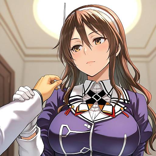 Illustration of Ashigara kai ni (kancolle), kantai collection in the style of Pepe (jonasan)