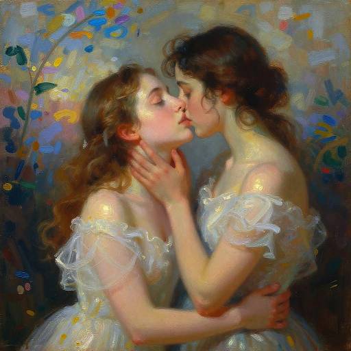 Dreamlike Fusion of Classic and Digital Art