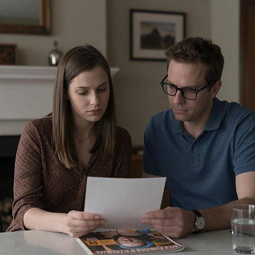 Candid Moment in a Cozy Setting