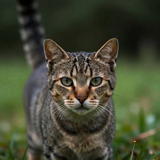 Realistic Close-Up Cat Splash Art