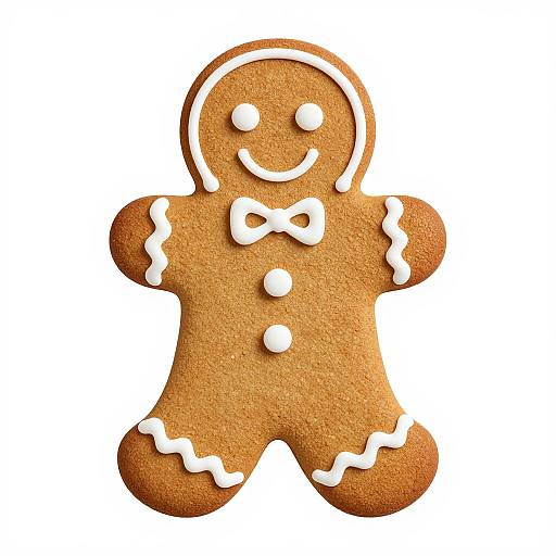 Gingerbread Woman Template Design