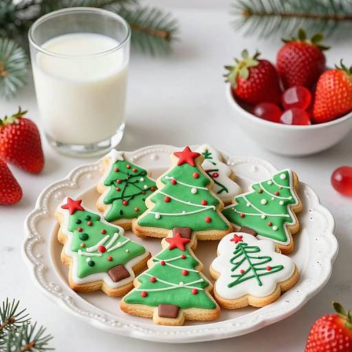 Intricately Decorated Polish Christmas Cookies