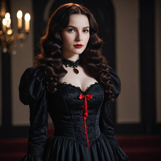 Elegant Vampire Cosplay Costume Inspiration