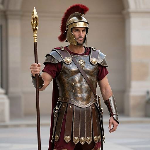 Trojan Warrior Roman Soldier Costume